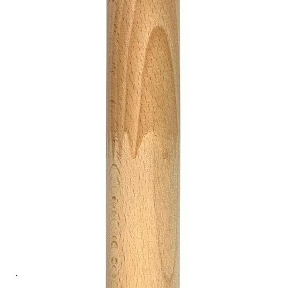 Houten trapleuning met houders foto 4